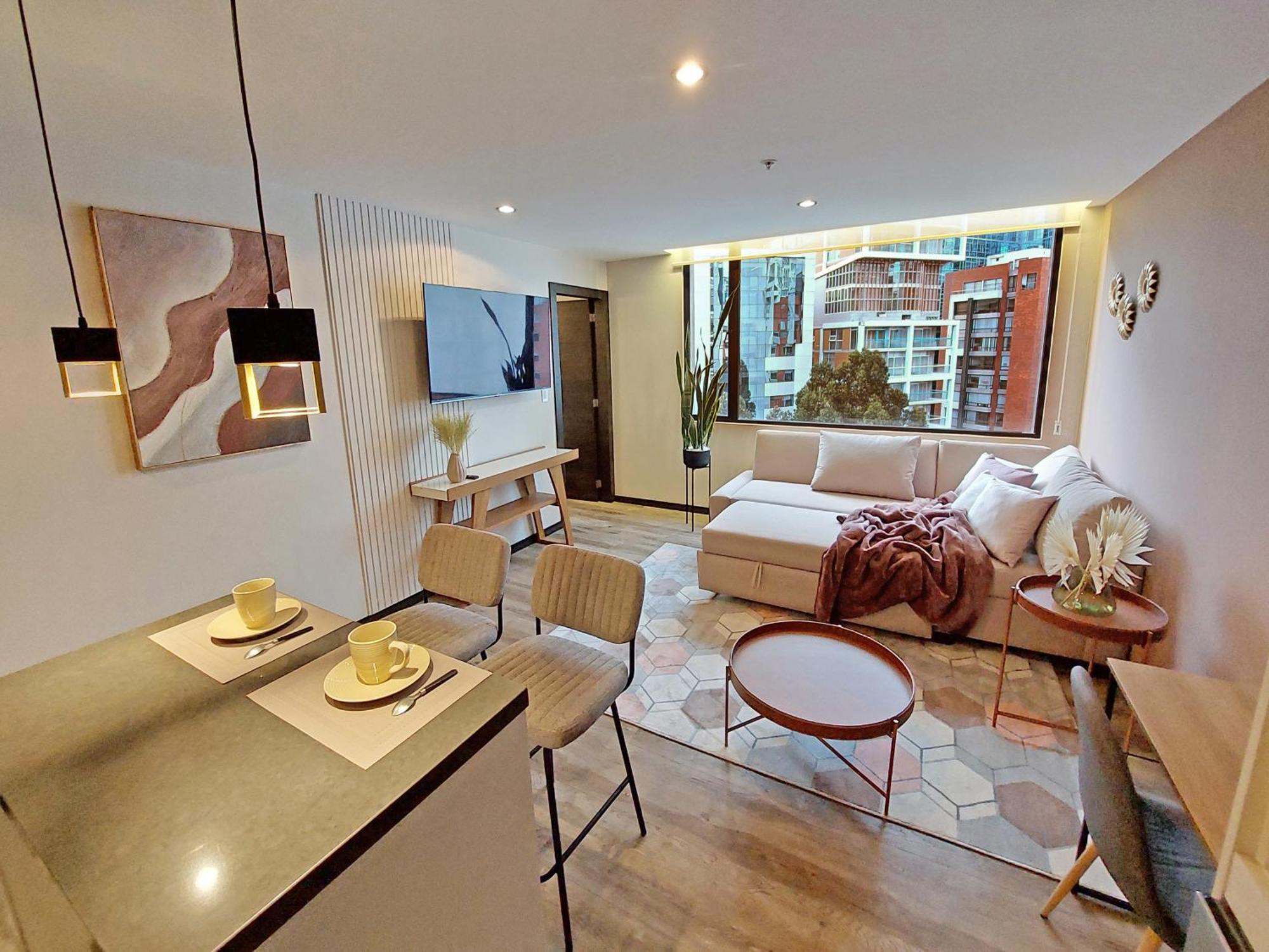 Moderno Departamento En El Mejor Sector De Quito Apartment Luaran gambar